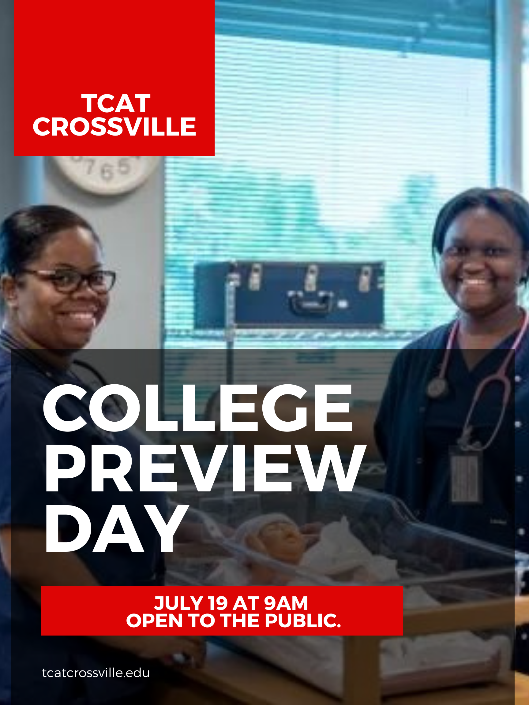 College Preview Day TCAT Crossville July 19 at 9am