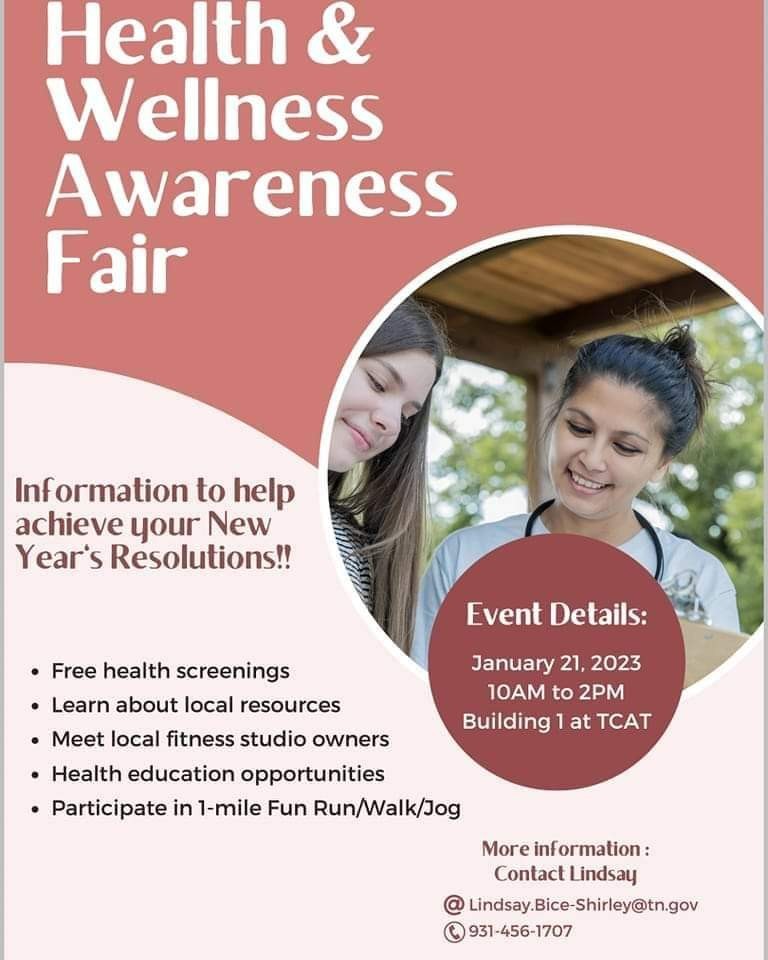Health Wellness Awareness Fair Jan 21 2023